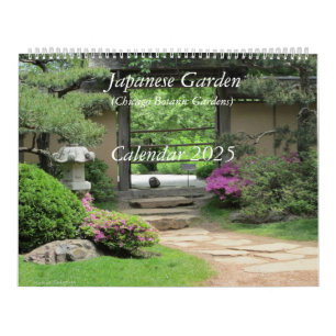 Calendrier du jardin japonais 2025