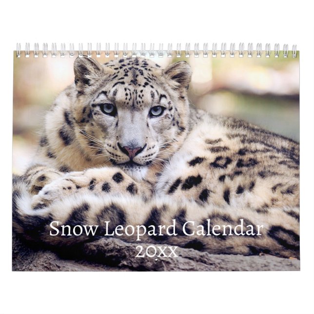 Calendrier du léopard des neiges (Protection)