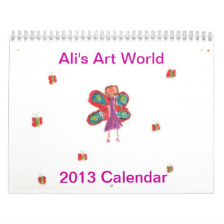 Calendrier du monde 2013 de l'art d'Ali
