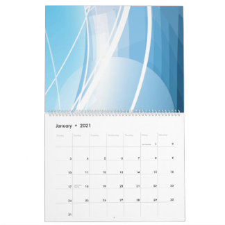 Calendrier du mur d'abstractions numériques
