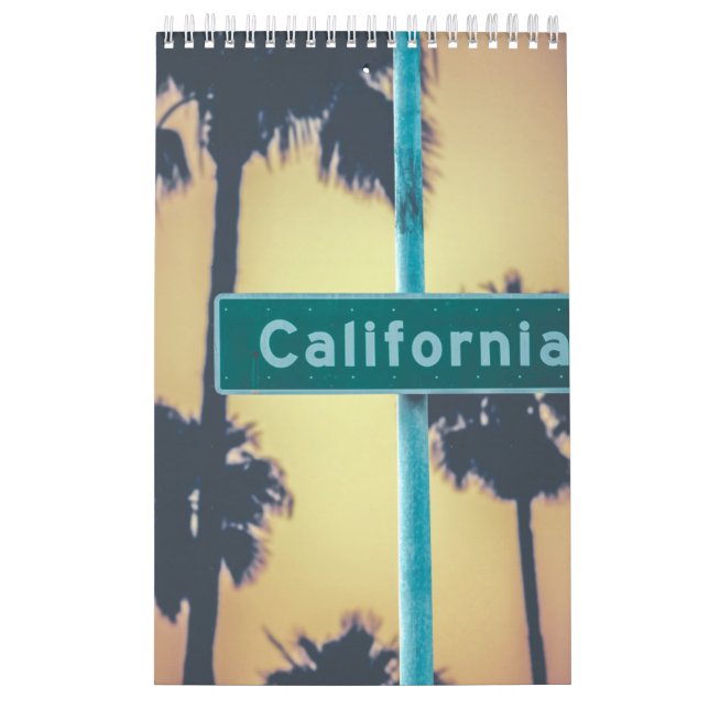 Calendrier du mur de la collection d'état de Calif (Protection)