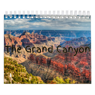 Calendrier du mur de la collection Grand Canyon