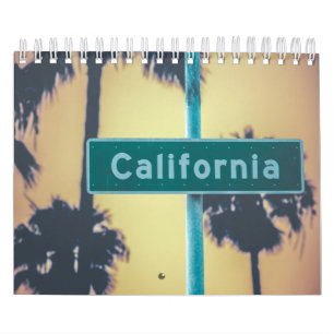 Calendrier du mur de la collection State of Califo