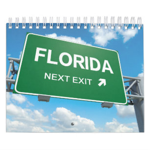 Calendrier du mur de la collection State of Florid