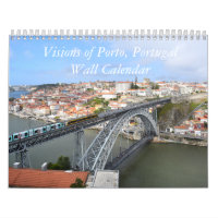 Calendrier du mur de Porto Portugal