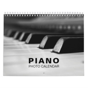 Calendrier du mur photo Piano