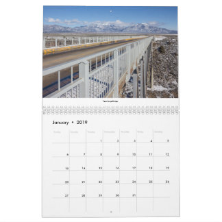 Calendrier du nord de photographie du Nouveau