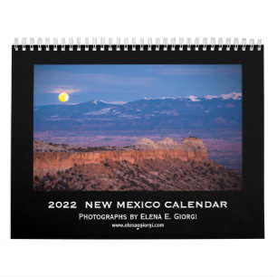 Calendrier du Nouveau-Mexique 2022