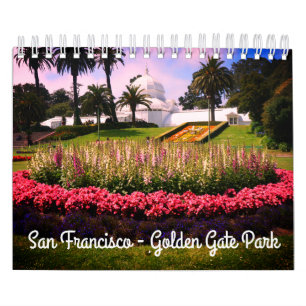 Calendrier du parc du Golden Gate de San Francisco