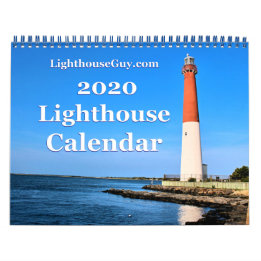 Calendrier du phare 2020 LighthouseGuy.com