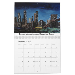 Calendrier du pont Brooklyn 2022