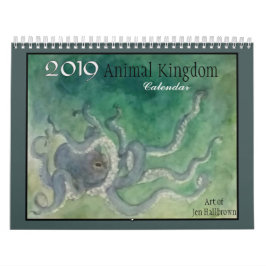 Calendrier du règne 2019 animal
