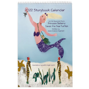 Calendrier du Storybook sur les sirènes et les to