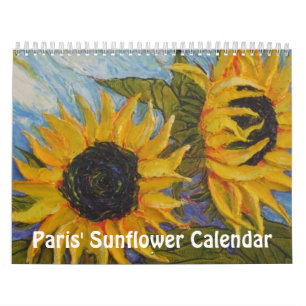 Calendrier du tournesol de Paris