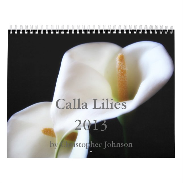 Calendrier du zantedeschia 2013 (Protection)