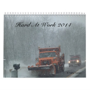 Calendrier Dur au travail 2014