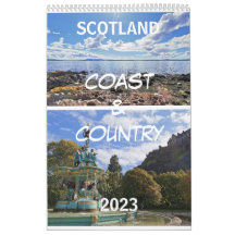Calendrier écossais 2023 - Côte & Pays