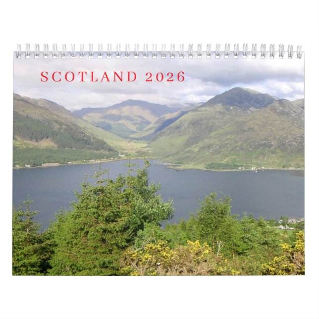 Calendrier Écosse 2026 (Protection)