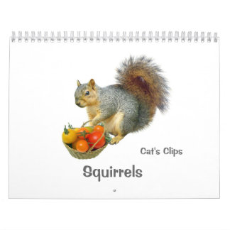 Calendrier Écureuils