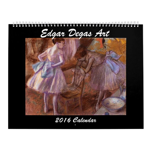Calendrier Edgar Degas Art 2016 (Protection)
