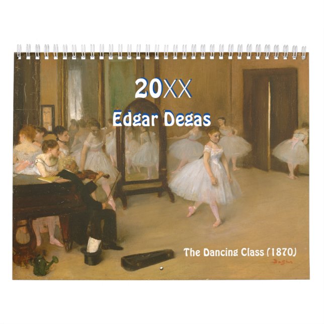 Calendrier Edgar Degas Calendar Impressionnistes (Protection)