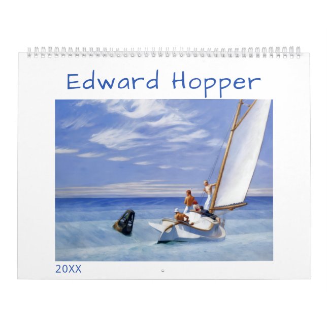 Calendrier Edward Hopper Artistic Wall Calendar (Protection)