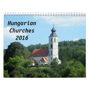 Calendrier Églises hongroises 2016
