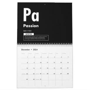 Calendrier Éléments De Succès - Gym Hustle Motivationnel