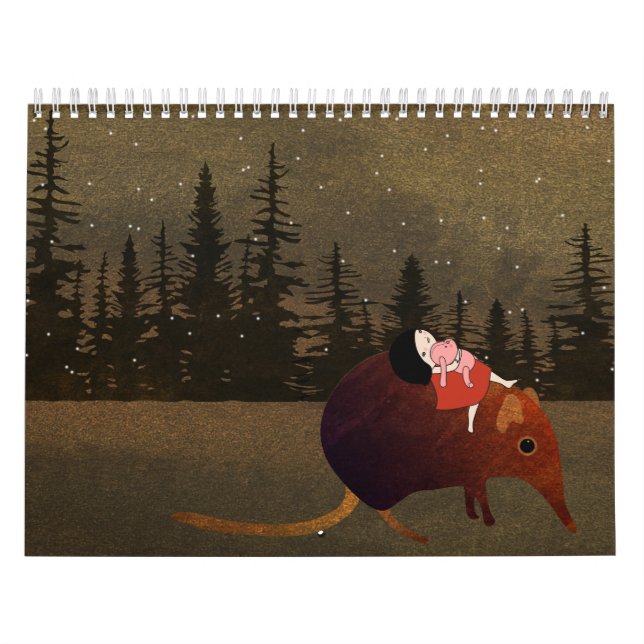 Calendrier Eléphant Shrew (Protection)