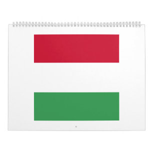 Calendrier Emblème du drapeau hongrois