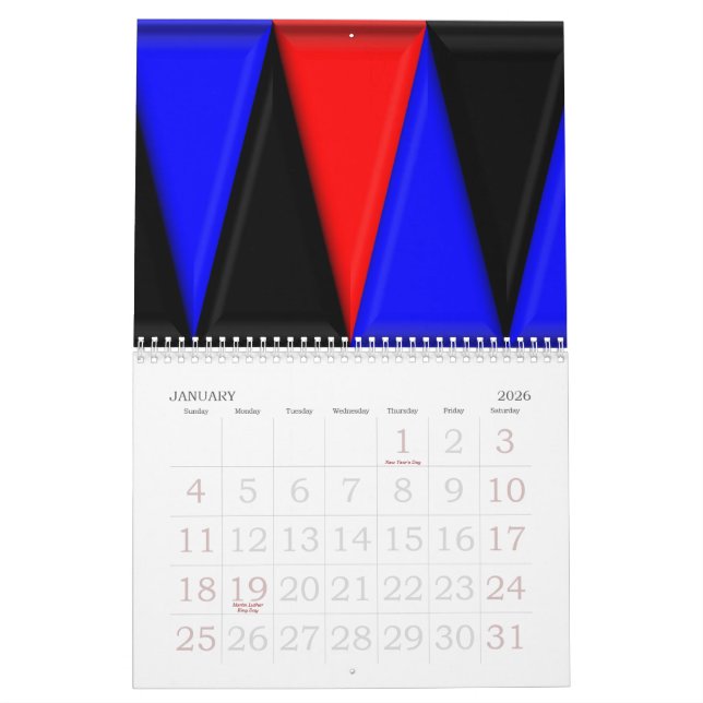 Calendrier en cuir de la fierté 2011 (Jan 2026)