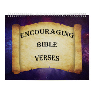Calendrier Encouragement des vers bibliques - Grand calendrie