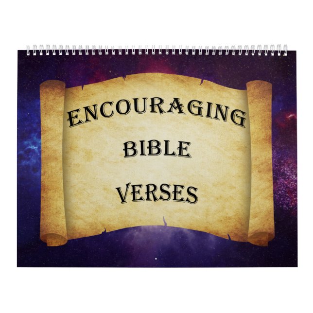 Calendrier Encouragement des versets bibliques - Grand calend (Protection)