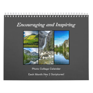 Calendrier Encouragement et inspiration des écritures de coll