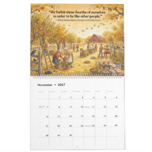 Calendrier Enfantin de Citations Philosophiques Dr