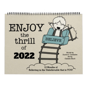 Calendrier Enjoy the Thrill of 2022 (Large) Calendar