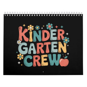 Calendrier Enseignant Équipe de maternelle retour à l'école