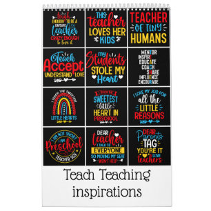 Calendrier Enseigner les inspirations pédagogiques
