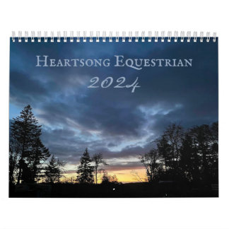 Calendrier équestre de Heartsong 2024