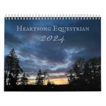 Calendrier équestre Heartsong 2024