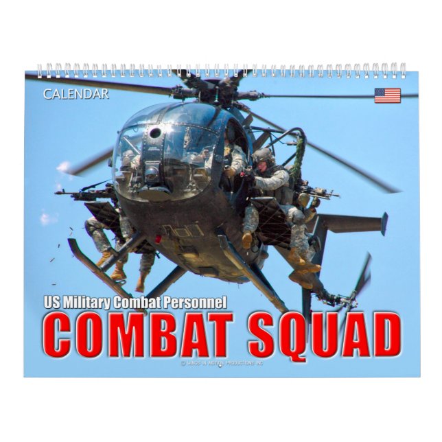 Calendrier ESCADRE DE COMBAT - Personnel de combat militaire  (Protection)