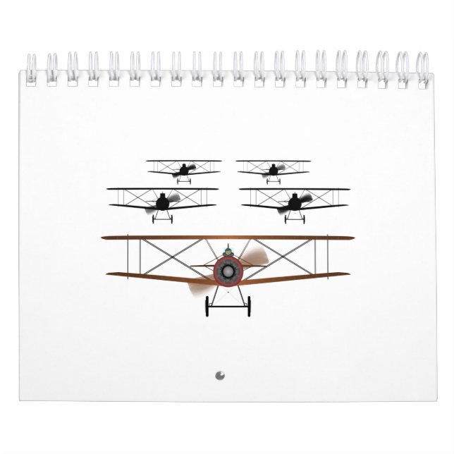 Calendrier Escadron Biplane (Protection)