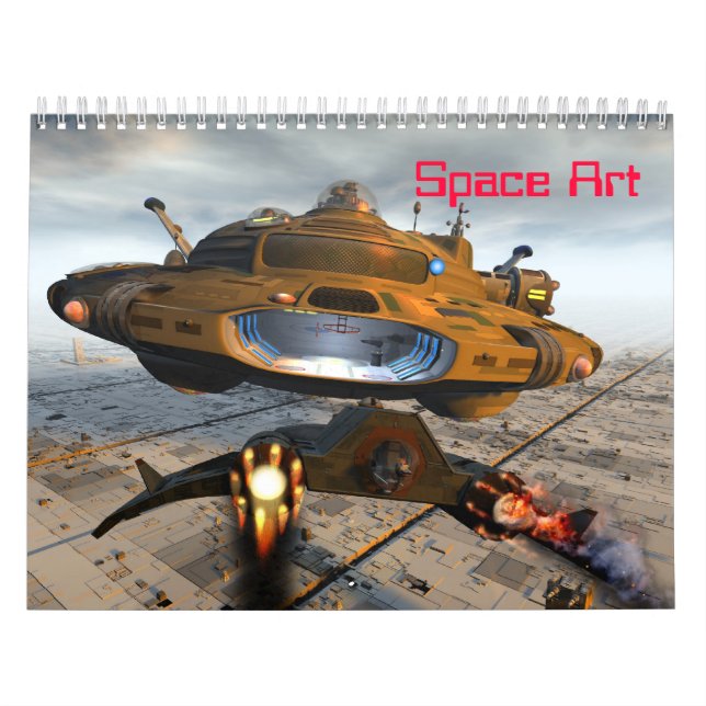 Calendrier Espace Art (Protection)