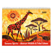 Esprits de la Savane – Échos abstraits de la faune