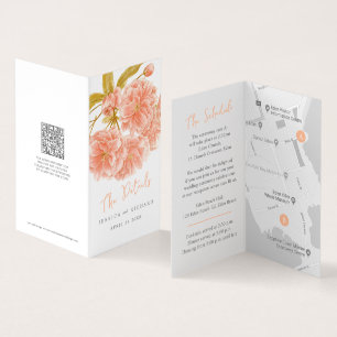 Calendrier et carte des événements de fleur d'arbr