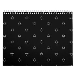 Calendrier Étoile d'argent 3D de David