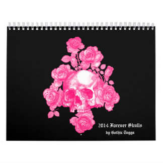 Calendrier Eventuellement Crânes Goth Imaginaire 2014 Calendr