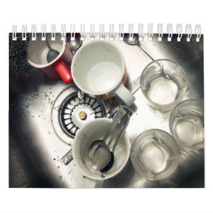 Calendrier Évier de cuisine sale