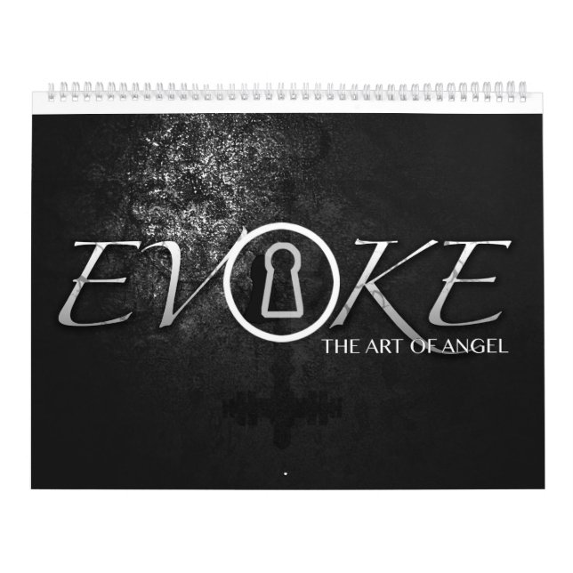 Calendrier Évoquez, l'art des illustrations d'ange (Protection)