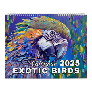 Calendrier Exotic Birds